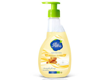 Жидкое мыло Attis "Молоко и мед" 330гр