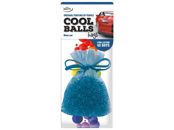 Ароматизатор на зеркало Tasotti Cool Balls Bags мешочек New Car 15454