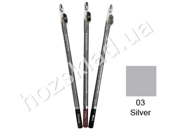 Карандаш с точилкой Jovial Luxe ML-190 №03 серебро