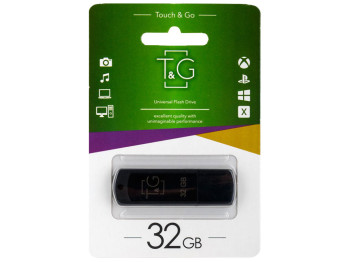 USB флеш-накопичувач T&G 32gb Classic 011, Чорний