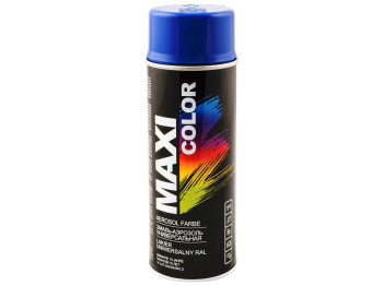 Эмаль аэрозольная универсальная декоративная MAXI COLOR синий 400мл