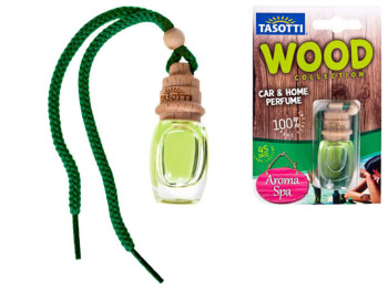 Ароматизатор пробковый на зеркало Tasotti Wood Aroma Spa 110527 7мл