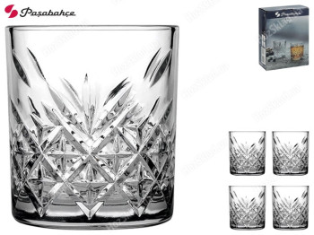 Набір склянок низьких Pasabahce Timeless 205мл (ціна за набір 4шт)