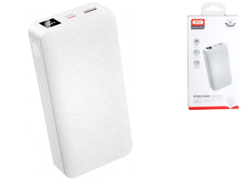 Power Bank XO PR144 PD20W 22.5W 20000 mAh, Белый