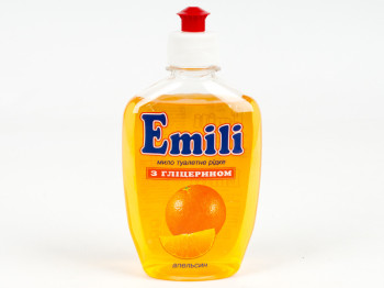 Мыло жидкое "Emili" "Апельсин" c глицерином 265гр запаска