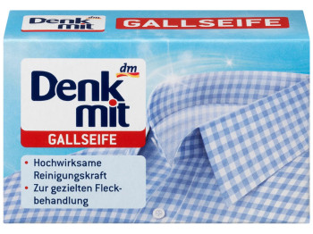 Мыло твердое для стирки Denkmit от пятен, 100г