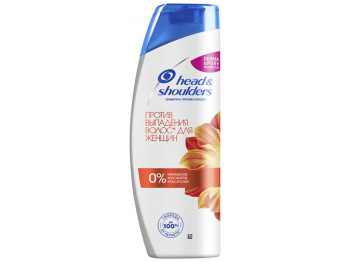 Шампунь против перхоти для женщин Head&Shoulders Против выпадения волос 400мл