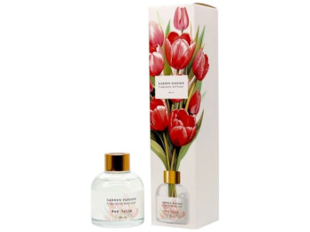 Аромадіфузор Garden Passion Red Tulip, скло, аромат тюльпан, 100мл