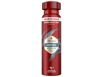 Дезодорант-антиперспирант аэрозольный Old Spice Deep Sea, свежий морской аромат, 150мл