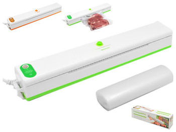 Вакууматор для продуктів 100Вт + 10 пакетів 17х25см