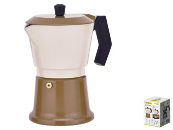 Кофеварка гейзерная Maestro Espresso Moka алюминиевая, 450мл (индукционное дно)