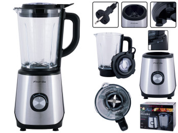 Блендер стационарный Kamille 600Вт, 2 скорости, импульс, чаша 1,5л