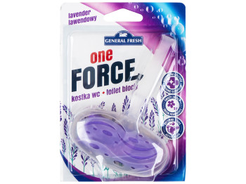Блок для унитазов Tri-force dynamic blu, General Fresh, Лаванда, ароматический, 40г, блистер