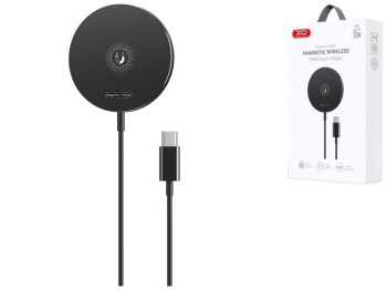 Беспроводное Зарядное Устройство XO CX022 Magnetic 15W 1.2M, Цвет Черный