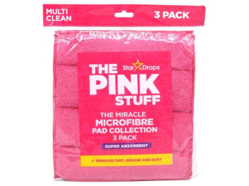 Серветки Star Drops The Pink Stuff, мікрофібра, надсмоктуючі, 18х20см