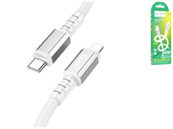 Кабель USB Hoco X85 PD Type-C to Lightning, Белый