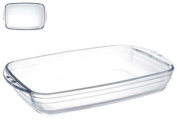 Форма скляна Pyrex, прямокутна, 33х22х5см, 2,6л, 2063870590017