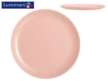 Тарелка обеденная Luminarc Arty Pink Quartz 26см 40902