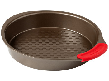 Форма для пирога Pyrex New Asimetria, углеродистая сталь, силикон, 26см, 2,3л