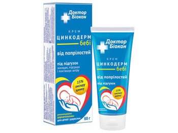 Крем от опрелостей Доктор Биокон Цинкодерм Беби под подгузник 60г