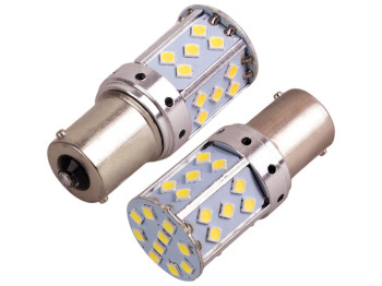 Лампа диодная S25 1156-3030-35SMD 1 контакта 10702
