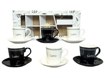 Сервіз чайний Кавярня 240мл (ціна за набір 12 предметів)