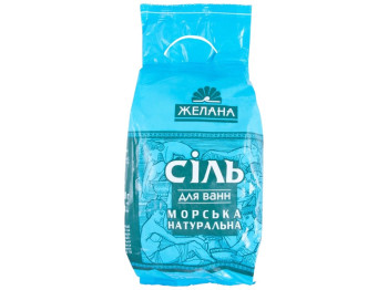 Соль для ванны Желана, морская натуральная, 1кг