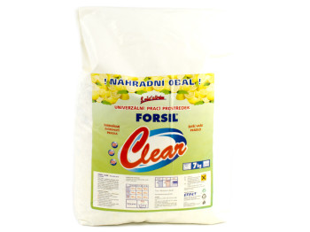 Пральний порошок безфосфатний універсальний "Forsil" "Clear Lemon" 7 кг. (пакет) Чехія