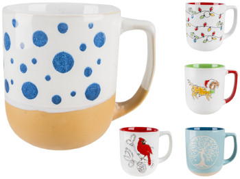 Чашка керамічна 12,5х9,3х10,5см 520мл