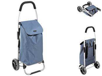 Сумка для покупок на коліщатках Shop!, синя, 04661