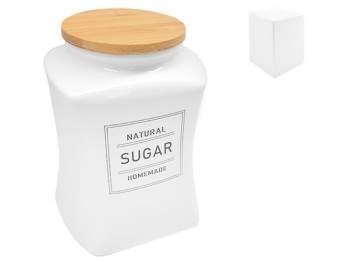 Банка для сахара Natural керамическая 12х11х18см 1,2л
