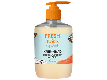 Рідке крем-мило Fresh Juice Superfood Baobab&Caribbean Gold Melon 460мл