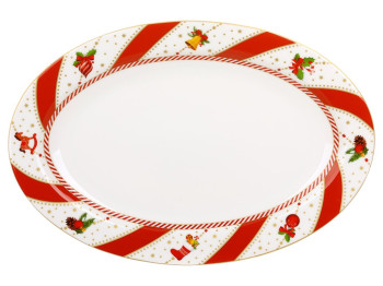 Блюдо овальное Candyland, фарфор, 35,5×2,5см