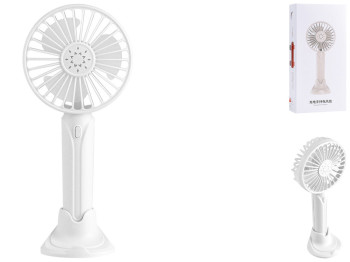 Вентилятор Smart Case F1, настольный, 3 скорости, аккумулятор 18650, 203×95мм, цвет белый