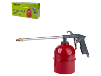 Пневмопистолет Alloid, для распыления, металлический корпус, длинное сопло, регулировка подачи,700мл