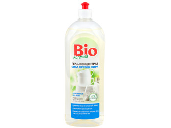 Гель-концентрат для миття посуду BIO Formula "Сила проти жиру" 750мл