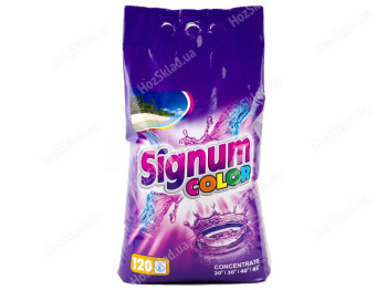 Стиральный порошок бесфосфатный Signum Color 10кг