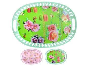 Поднос ажурный 42x37x4см