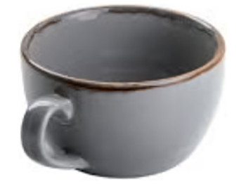 Чашка чайная Porland Dark Grey, 207мл