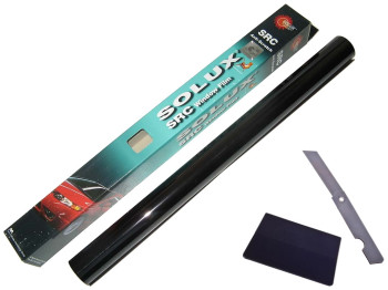 Пленка тонировочная SOLUX SRC 1х3м Dark Black 10%