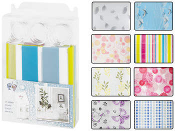 Штора в ванную с 12 кольцами 180х180см