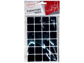 Наклейки на ніжки стільця/стола, квадрат, 24шт, 22см