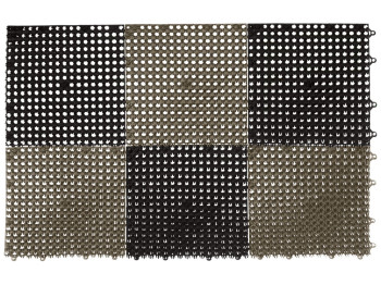 Килимок під ноги Травка (можна скріплювати між собою) 54х36см ОлексПласт