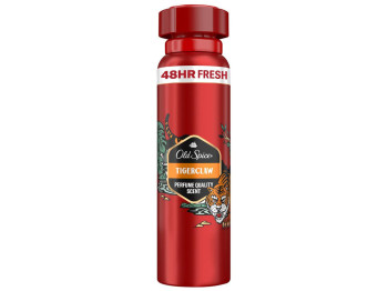 Дезодорант аэрозольный Old Spice Tiger Claw, до 48 часов, аромат красного апельсина, 150мл