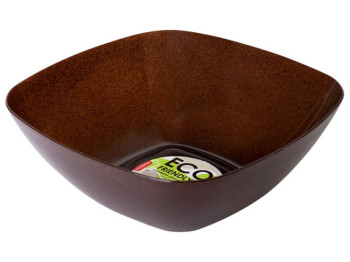 Салатниця 24х24х9,5см, 2,5л, ECO WOOD (колір коричневий) W168003
