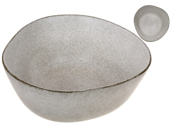 Салатник керамический Gray, 1,1л, 20х8,3см, цвет - серый гранит