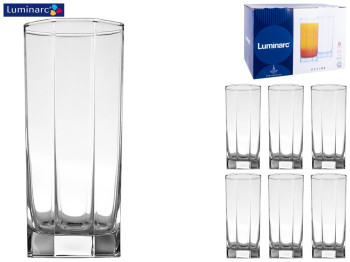 Набор стаканов Luminarc Octime, высоких, 330мл (цена за набор 6шт) 21849