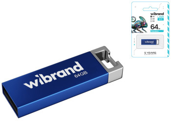 USB Flash Drive Wibrand 64gb Chameleon Цвет Синий