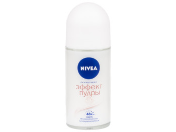 Дезодорант-антиперспірант кульковий Nivea "Ефект пудри" 48 годин 50мл