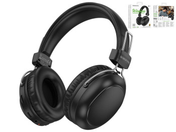 Bluetooth стерео гарнітура Borofone BO33, чорний